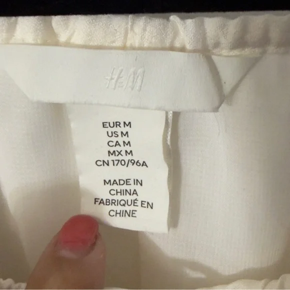 H&M Ivory Maxi Dress #230 - Picture 2 of 4